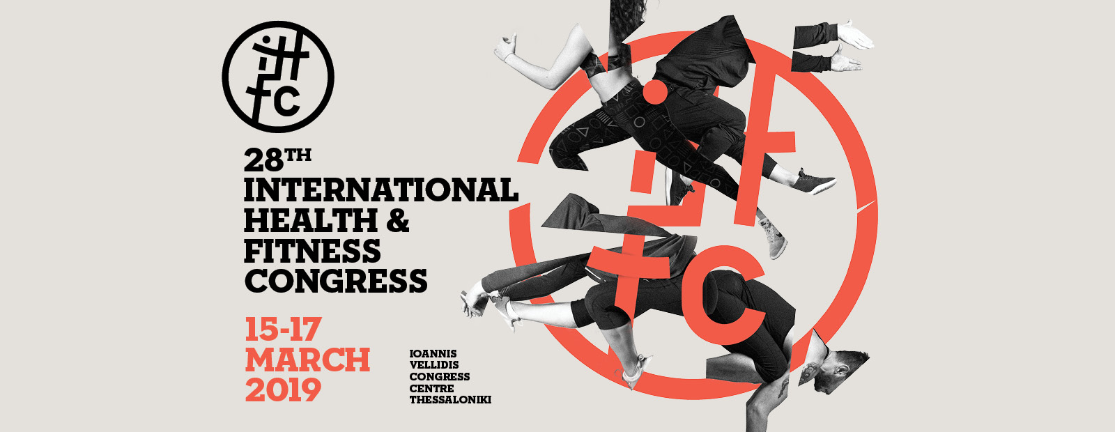 28th International Health & Fitness Congress by Grafts Hellas banner